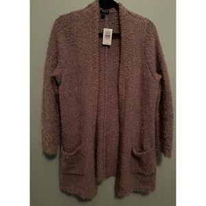 Torrid Toffee Brown Popcorn sweater size 1